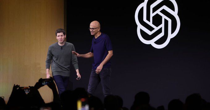 微软聘请了 OpenAI 前首席执行官 Sam Altman